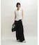 【WEB限定】・【定番】ラッフルコンビスリーブレストップス
