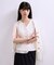 【WEB限定】・【定番】ラッフルコンビスリーブレストップス