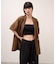 キュプラリネンMIXハーフスリーブジャケット