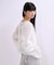 【WEB限定】メッシュエンブロイダリーカーディガン