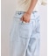 【WEB限定】・【サステナブル】タックディティールワイドデニムワイドパンツ