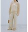 コードヤーンVネックプルオーバー