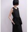 【WEB限定】ペプラムロングワンピース
