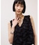 ジャガードタンクブラウス