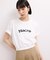 【WEB限定】クリーンタッチコットン刺しゅうロゴT