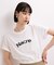 【WEB限定】クリーンタッチコットン刺しゅうロゴT