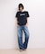 【WEB限定】クリーンタッチコットン刺しゅうロゴT