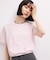 【WEB限定】クリーンタッチコットン刺しゅうロゴT