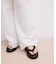 【WEB限定】フリンジジャガードパンツ