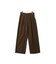 【WEB限定】ライトコールワイドタックパンツ