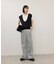 【WEB限定】ライトコールワイドタックパンツ