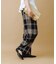 スクエアトゥフラットシューズ