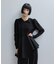 【WEB限定】・【定番】フリルペプラムロングスリーブカットソー