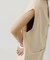 【サステナブル】・【定番】ミドルニットジレ