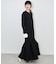 【サステナブル】フレアヘムニットワンピース/セレモニー対応