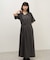【WEB限定】アシンメトリータックワンピース