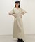 【WEB限定】アシンメトリータックワンピース