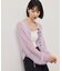 【WEB限定】シアーモヘアリボンカーディガン
