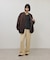 【WEB限定】・【サステナブル】ペプラムニットジレ