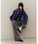 【WEB限定】・【サステナブル】フォルムスリーブクルーネックカーディガン