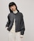 【WEB限定】・【サステナブル】フォルムスリーブクルーネックカーディガン