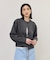 【WEB限定】・【サステナブル】フォルムスリーブクルーネックカーディガン