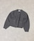 【WEB限定】・【サステナブル】フォルムスリーブクルーネックカーディガン