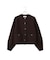 【WEB限定】・【サステナブル】フォルムスリーブクルーネックカーディガン