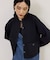 【WEB限定】・【サステナブル】フォルムスリーブクルーネックカーディガン