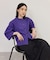 【WEB限定】・【サステナブル】フォルムスリーブクルーネックカーディガン