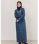 【WEB限定】・【追加】デニムシャツロングワンピース
