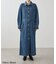 【WEB限定】・【追加】デニムシャツロングワンピース