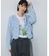 【WEB限定】・【定番】ダブルモヘヤシャーリングカーディガン
