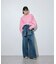 【サステナブル】バックロゴスウェットニット