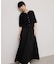 【WEB限定】ニットドッキングフレアワンピース