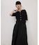 【WEB限定】ニットドッキングフレアワンピース