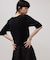【WEB限定】ニットドッキングフレアワンピース