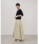 【WEB限定】ニットドッキングフレアワンピース