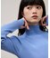 【WEB限定】ラメリブタートルネックプルオーバー