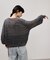 【WEB限定】2wayモヘアMIXギャザーニット