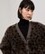 【WEB限定】ジャカードフェザーカーディガン