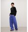 【WEB限定】・【定番】バイカラーポロニットプルオーバー