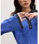 【WEB限定】・【定番】バイカラーポロニットプルオーバー