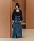 【WEB限定】ラインアートエンブロイダリーブルゾン