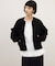 【WEB限定】コクーンジップニットブルゾン