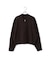 【WEB限定】コクーンジップニットブルゾン