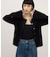 【WEB限定】・【サステナブル】コンパクトフリルカーディガン