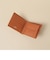 SHIPS:【SAFFIANO LEATHER】 イタリアンレザー 2つ折 財布