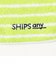 SHIPS any: 今治 パイル生地 ボーダー ハンドタオル