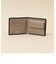 【WEB限定】SHIPS:【SAFFIANO LEATHER】2トーン 2つ折 ウォレット（財布）